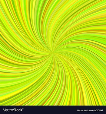 Lime color abstract swirl background vector image
