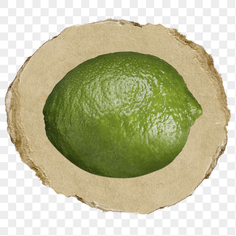 Lime, fruit png sticker, ripped | Free PNG - rawpixel