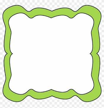 Lime Green Frame Clipart - Lime Green Border Clipart