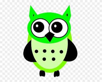 Lime Owl Clip Art At Clker - Baby Owl Clip Art