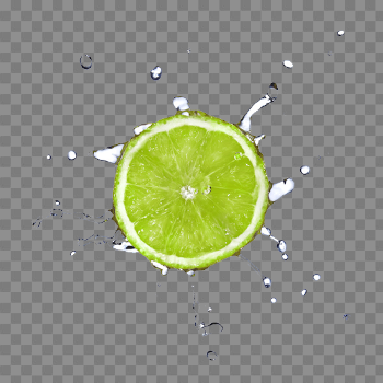Lime Splash Transparent