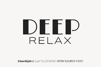 Limelight & Syncopate open source | Free Font Add-on - rawpixel