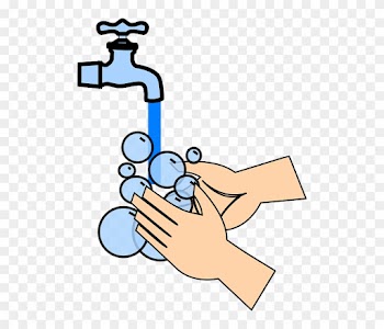 Limit Your Use Of Harsh Soaps And Antimicrobial Lotions - Washing Hands Clip Art