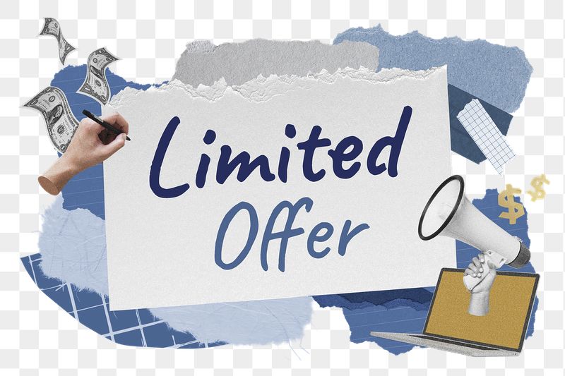 Limited offer png word sticker | Free PNG - rawpixel