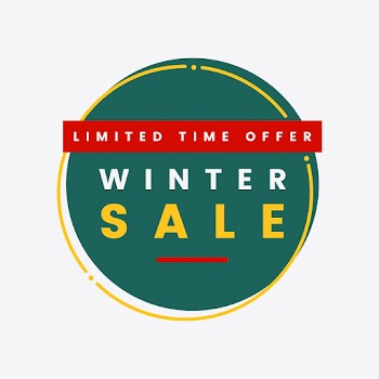 Limited time offer winter sale vector | Free stock vector - 504897