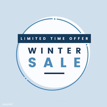 Limited time offer winter sale vector | Free stock vector - 504948