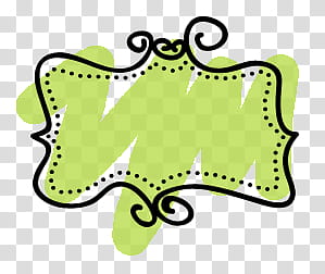 Lindos, black and green frame illustration transparent background PNG clipart