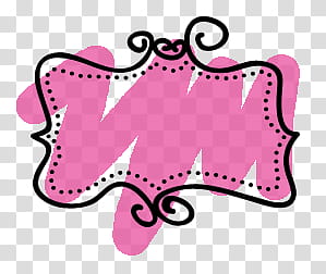 Lindos, black and pink abstract icon transparent background PNG clipart