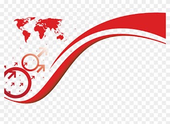 Line Abstract Art Clip Art - Red Abstract Heart Lines