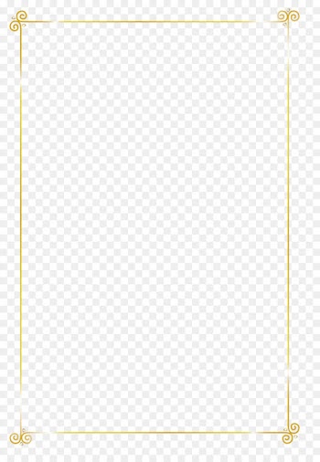 Line Angle Point Material - European and American style gold border vector material 