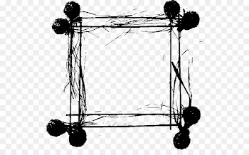 Line Angle Tree Font Iron Maiden -  