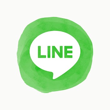 LINE app icon psd with a watercolor graphic… | Free stock illustration | High Resolution graphic