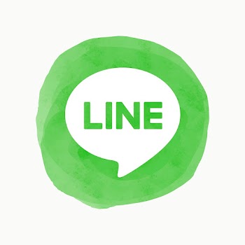 LINE app icon vector with a watercolor… | Free stock illustration | High Resolution graphic