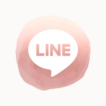 LINE app icon with a watercolor graphic… | Free stock illustration | High Resolution graphic