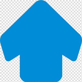 Line Area Triangle Blue, blue arrow transparent background PNG clipart