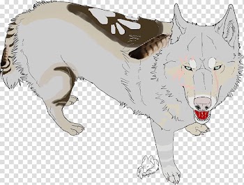 Line Art Coloring for Havven, gray and black wolf illustration transparent background PNG clipart