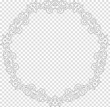 Line art Decorative arts Frames , line frame transparent background PNG clipart