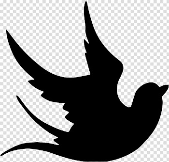 Line art Dove , Silhouette transparent background PNG clipart