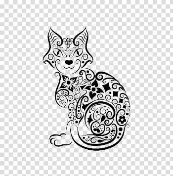 Line art Drawing , arabesque transparent background PNG clipart