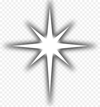 Line art Drawing Clip art - WHITE STARS 