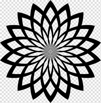 Line art Drawing , islam floral transparent background PNG clipart