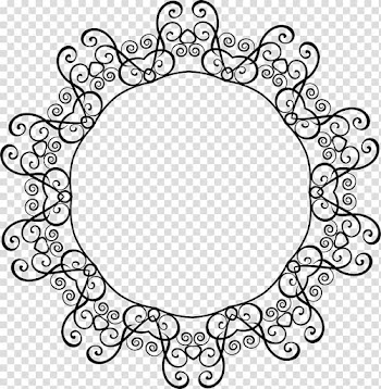 Line art Drawing , swirls transparent background PNG clipart