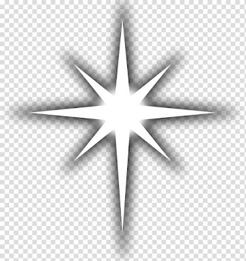 Line art Drawing , WHITE STARS transparent background PNG clipart
