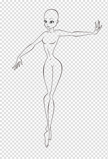 Line art Figure drawing, mannequin transparent background PNG clipart