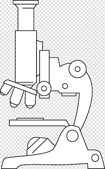Line art Microscope Drawing , Of Microscopes transparent background PNG clipart