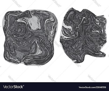 Line art stone texture vector image