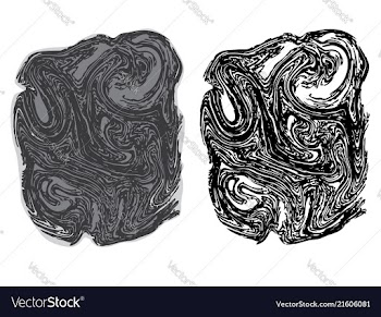 Line art stone texture vector image