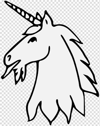 Line art Unicorn Drawing , unicorn head transparent background PNG clipart