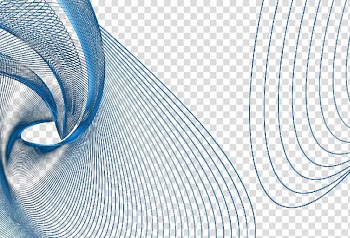 Line Blue, Blue technology mesh lines transparent background PNG clipart