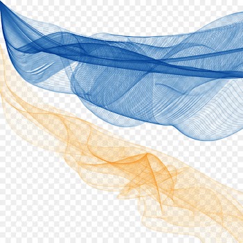 Line Blue Curve Pattern - Vector curve decorative wavy line pattern 