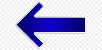 Line Brand Angle Logo - Arrow Blue Left Transparent PNG Clip Art Image 