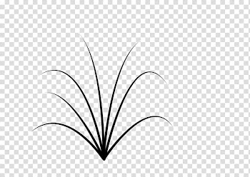 Line Brushes, black grass illustration transparent background PNG clipart