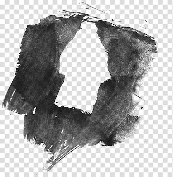 Line brushes , black painting transparent background PNG clipart