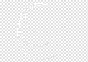 Line Brushes, three white curved lines illustration transparent background PNG clipart