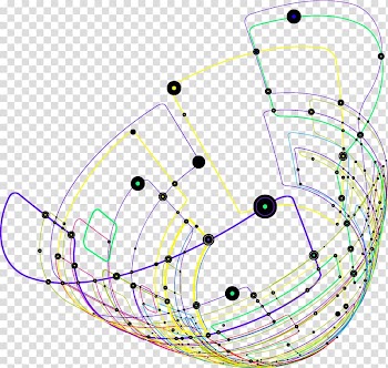 Line Circle, Colorful lines transparent background PNG clipart