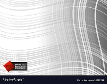 Line curve gray color geometric abstract on vector image