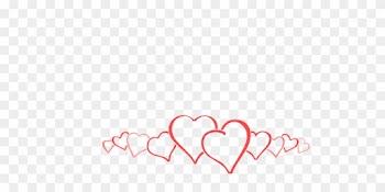 Line Drawing Heart Border