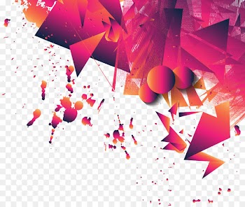 Line Euclidean vector Illustration - Red graffiti 
