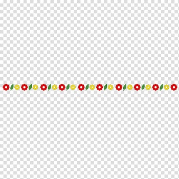 Line Flower Euclidean , Flower dividing line transparent background PNG clipart
