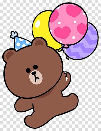 Line Friends Sticker , Line Friends transparent background PNG clipart