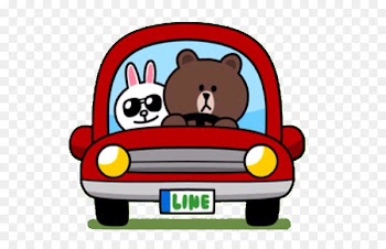 Line Friends Sticker Paper Decal - line 