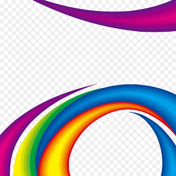 Line Geometry Euclidean vector - Colorful abstract geometric lines 