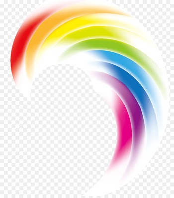 Line Geometry Geometric shape Pattern - rainbow 