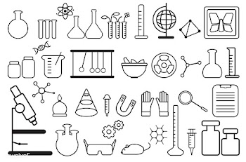 Line icons of science lab equipment | Free stock vector - 251060