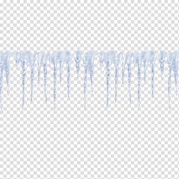 Line of pointed freeze ice, Icicle Ice Freezing Snow, icicles transparent background PNG clipart