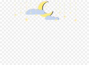 Line Point Angle - Star decoration moon material 